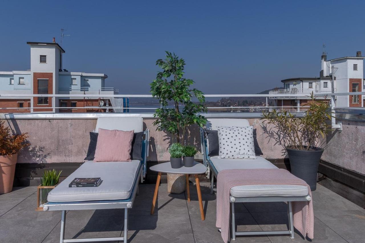 Apartamento La Terrazza Castelletto sopra Ticino Exterior foto