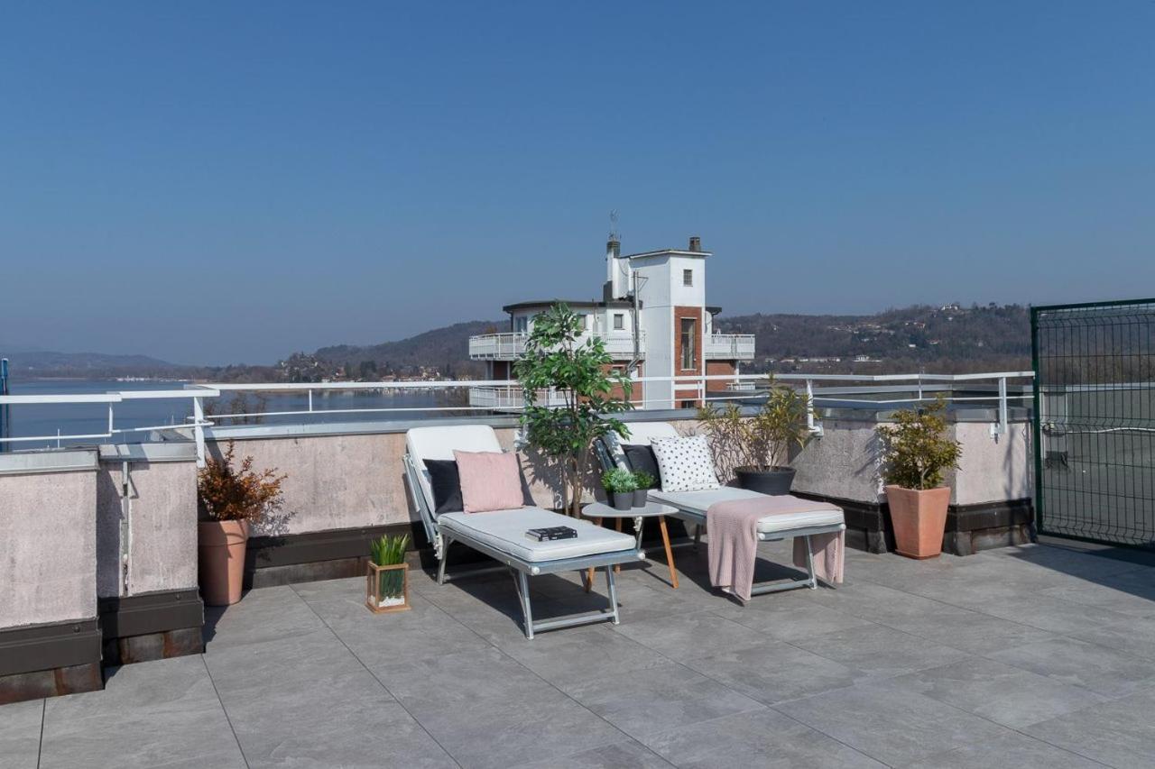 Apartamento La Terrazza Castelletto sopra Ticino Exterior foto